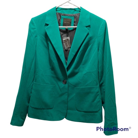 New with Tags “The Limited” Blazer in Green, size Medium - Picture 2 of 5